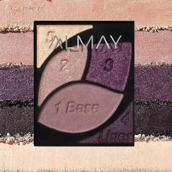 Almay Eyeshadow Palette Intense Eye Color Enrich Vitamin E & Hypoallergenic 040 - Picture 3 of 4
